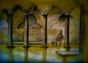 visuel de la série Making Of – dessin decor SPA-Isabelle Delbecq