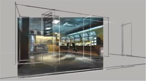 décor Walter – décor supermarché grande surface film – Isabelle Delbecq