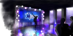 décor Access – dessin décor pastiche série TV – Isabelle Delbecq