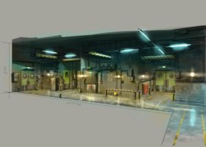 décor Walter – hypermarché Belgique concept visuel – Isabelle Delbecq