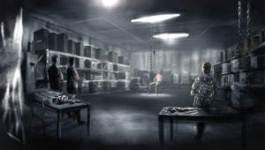 décor Access – dessin décor parodie film culte – Isabelle Delbecq