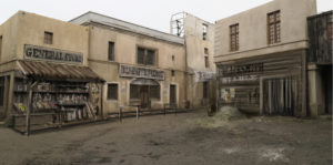 décor Access – dessin décor cow-boy humour sketch – Isabelle Delbecq