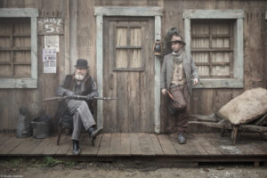 décor Access – façade saloon cow boy western – Isabelle Delbecq