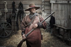 décor Access – cow-boy humour sketch – Isabelle Delbecq