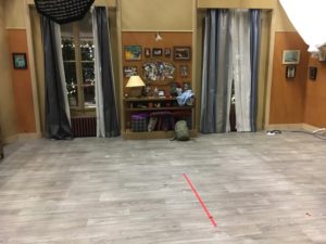 décor En famille – salon Le Kervelec avant rénovation studio – Isabelle Delbecq