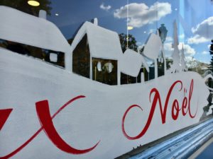 décor En famille – détail vitrines Frères Toqué – Isabelle Delbecq