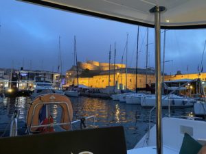 décor La Traversée – extérieur bateau – Isabelle Delbecq