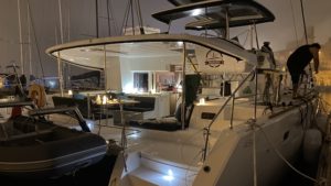 décor La Traversée – extérieur bateau – Isabelle Delbecq