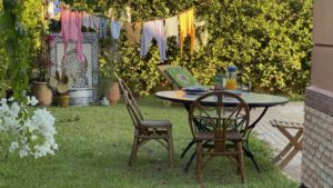 décor La Traversée – terrasse maison maroc– Isabelle Delbecq