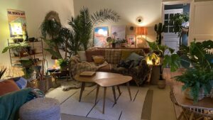 décor Deliveroo Koh Lanta – décor jungle aménagé – Isabelle Delbecq