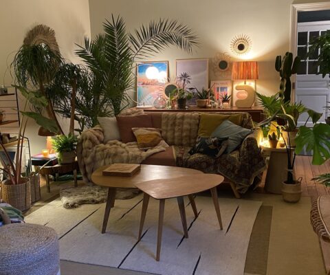 décor Deliveroo Koh Lanta – décor jungle aménagé – Isabelle Delbecq