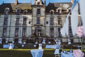 décor Le Nounou –mariage chateau – Isabelle Delbecq