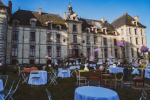 décor Le Nounou –mariage chateau – Isabelle Delbecq
