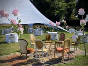 décor Le Nounou –mariage chateau – Isabelle Delbecq