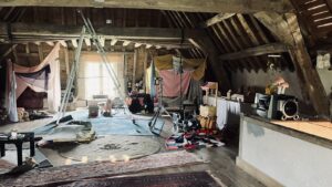 décor Le Nounou –grenier chateau – Isabelle Delbecq