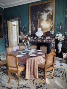 décor Le Nounou – salle à manger chateau – Isabelle Delbecq