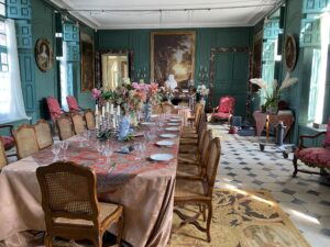 décor Le Nounou – salle à manger chateau – Isabelle Delbecq