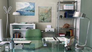 décor Les Bracelets Rouges – bureaux medecins hôpital – Isabelle Delbecq