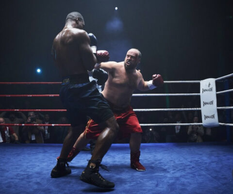 décor Challenger – grand ring sous chapiteau – scene de combat-Isabelle Delbecq