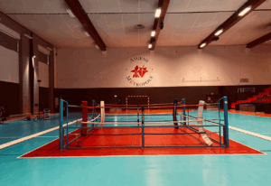 décor Challenger – zone d’entraînement boxe – Isabelle Delbecq