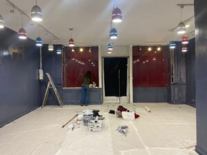 décor Challenger – aménagement cyber café – Isabelle Delbecq