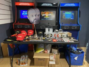 décor Challenger – cyber café – Isabelle Delbecq